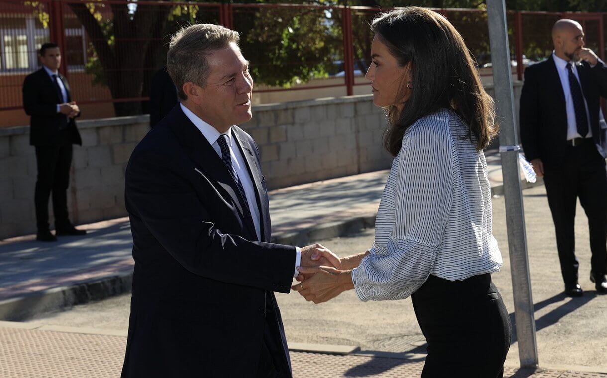 La Reina Letizia preside la inauguración del curso escolar 2024/2025 en Azuqueca de Henares