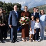 El Principe Alberto y la Princesa Charlene asistieron a una inauguracion oficial en Peille 1 150x150 - METRI