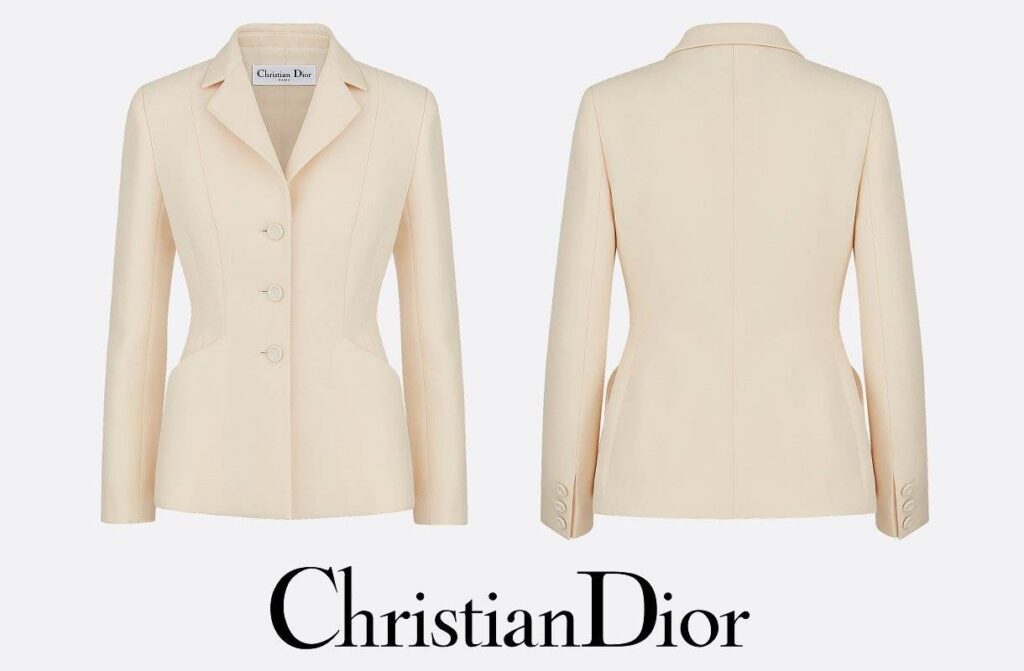 Crown Princess Mette-Marit received Christian Dior 30 Montaigne Single-Breasted Wool and Silk Bar Jacket. www.newmyroyals.com