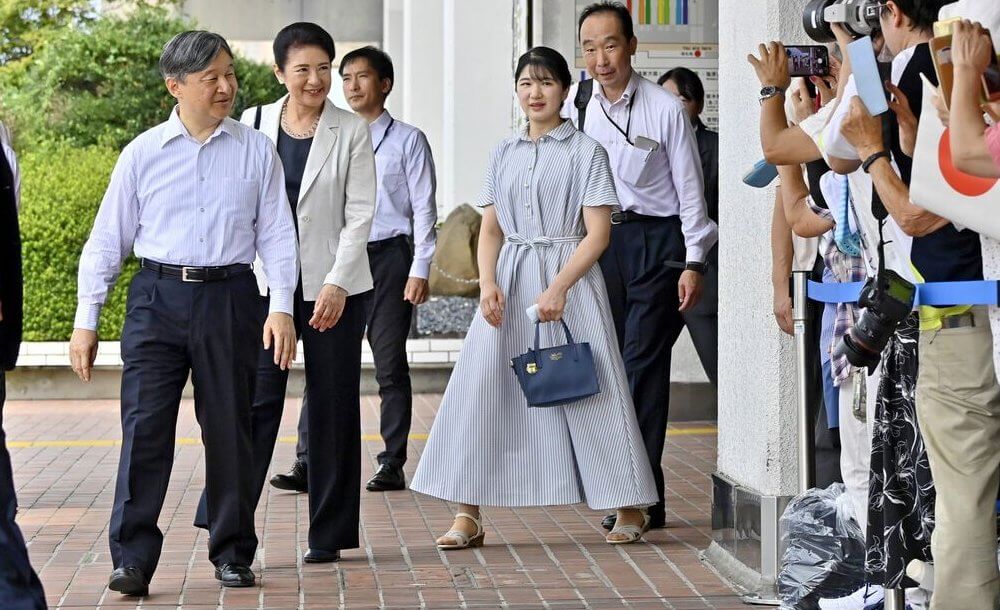 La Familia Imperial de Japon llega a la Villa Imperial de Nasu para pasar las vacaciones 1 - La Familia Imperial de Japón llega a la Villa Imperial de Nasu para pasar las vacaciones