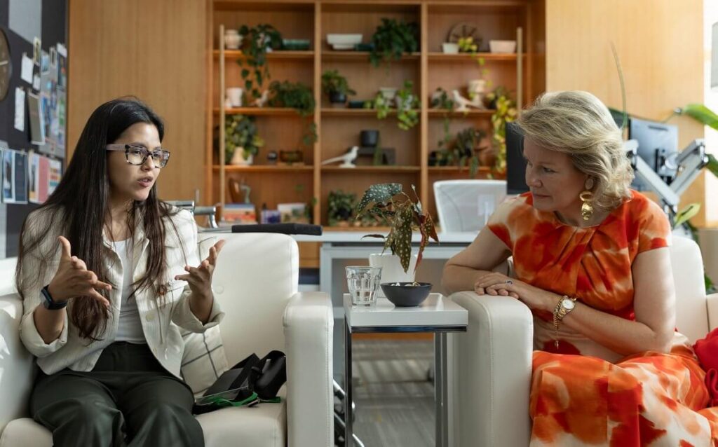 La Reina Matilde de Belgica llega a Nueva York 4 1024x638 - La Reina Matilde de Bélgica llega a Nueva York para la 79ª sesión de la Asamblea General de la ONU