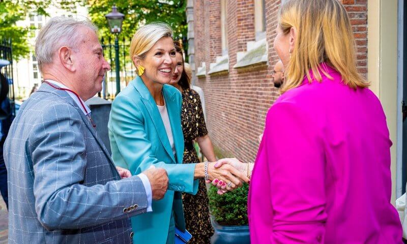 La Reina Máxima Visita la Fundación ‘Door het Geluid’ en Leiden