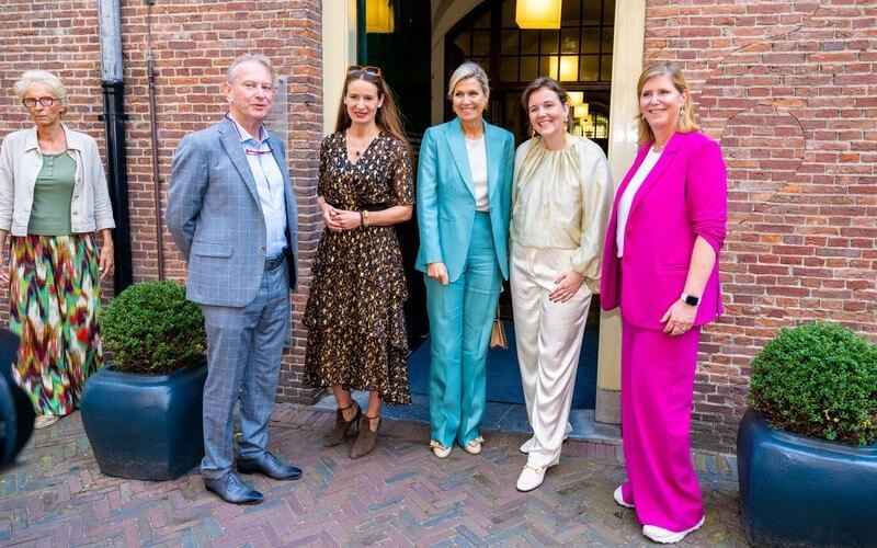 La Reina Maxima visita la Fundacion Door het Geluid en Leiden 2 - La Reina Máxima Visita la Fundación 'Door het Geluid' en Leiden