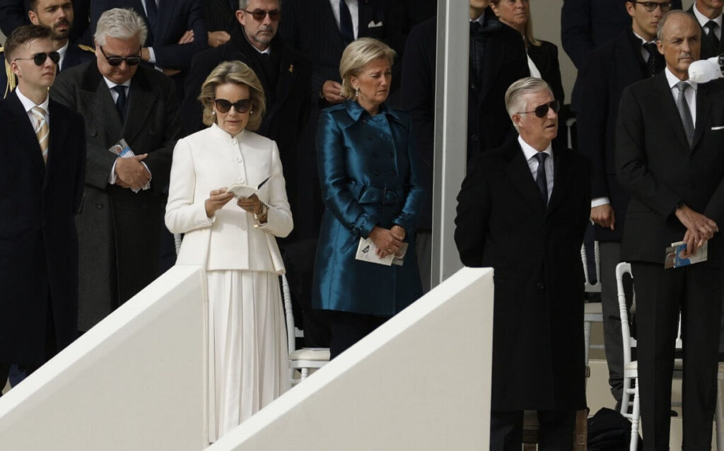 La familia real belga asiste a la Santa Misa en el Estadio Rey Balduino 2 1024x638 - La familia real belga asiste a la Santa Misa presidida por el Papa Francisco en el Estadio Rey Balduino