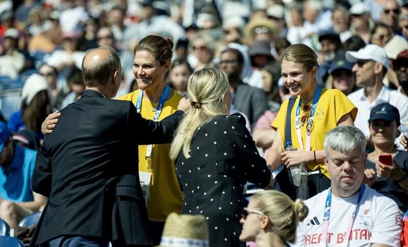 La familia real sueca llega a Paris para los Juegos Paralimpicos de Paris 2024 2 - La Familia Real Sueca asiste a los Juegos Paralímpicos de Verano de París 2024