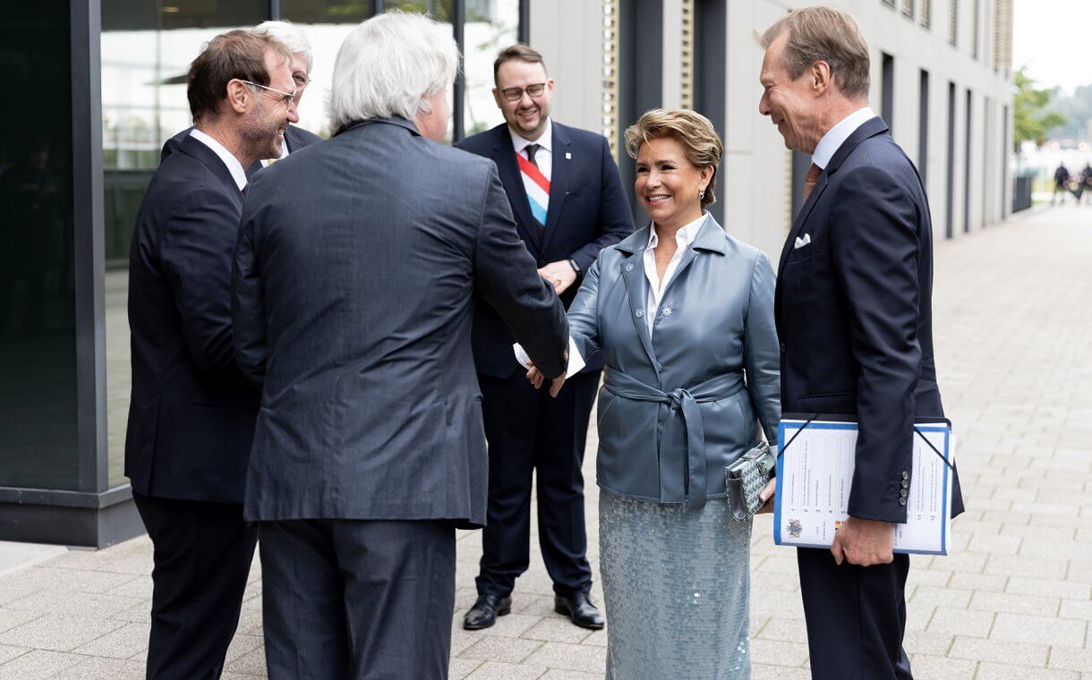 La pareja gran ducal acoge la cumbre de los países de habla alemana