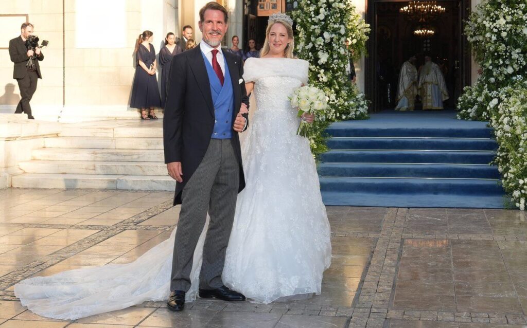 La princesa Teodora se casa con Matthew Kumar en la Catedral Metropolitana 05 1024x638 - La Boda Real de la Princesa Teodora y Matthew Kumar en Atenas