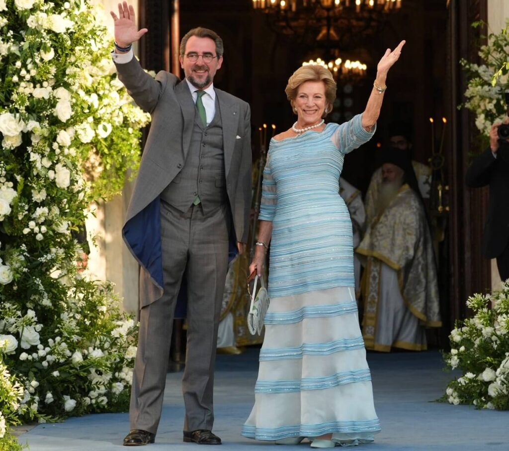 La princesa Teodora se casa con Matthew Kumar en la Catedral Metropolitana 07 1024x906 - La Boda Real de la Princesa Teodora y Matthew Kumar en Atenas