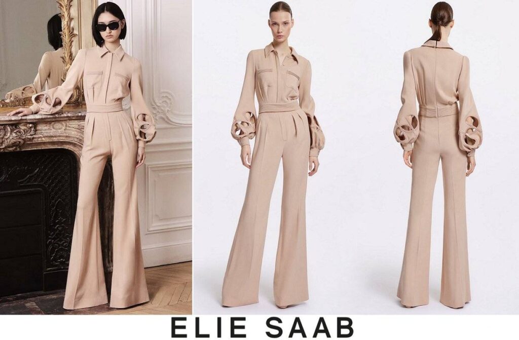 Mono de cady con aberturas de Elie Saab