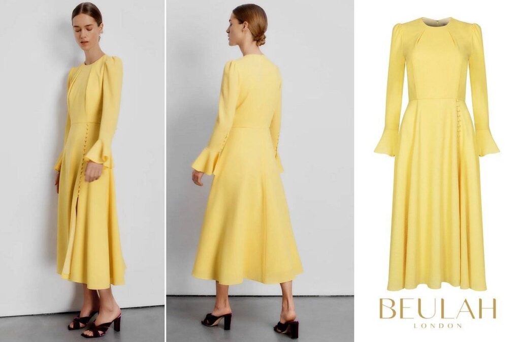 Vestido Yahvi Lemon de Beulah London