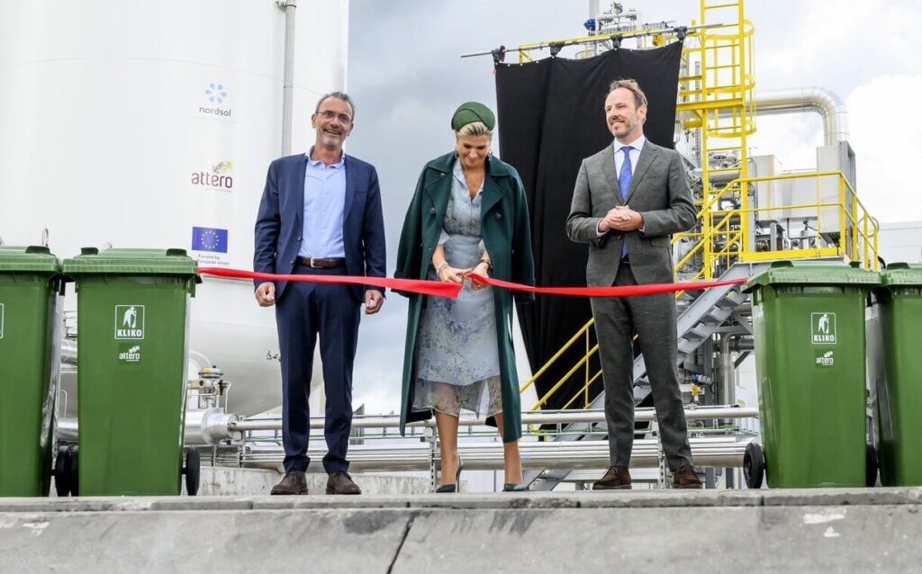 Queen Maxima abre la instalacion FirstBio2Shipping en Wilp Achterhoek 02 1024x638 - Máxima de los Países Bajos inaugura la innovadora instalación 'FirstBio2Shipping' en Wilp-Achterhoek