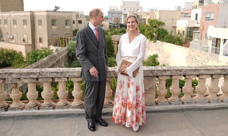 El duque y la duquesa de Edimburgo visitan la Villa Gwardamanga 3 - Los Duques de Edimburgo visitan la histórica Villa Gwardamanġa durante su estancia en Malta