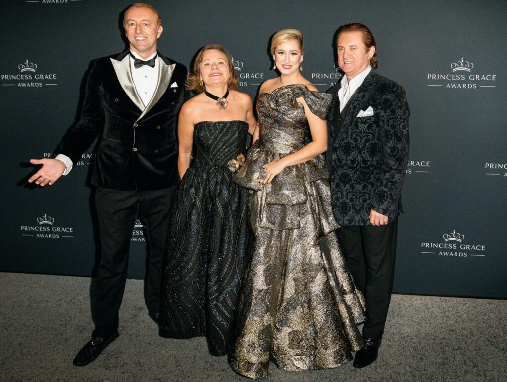 El principe Alberto y Jazmin asisten a la gala de aniversario de los premios Princesa Grace 2 1024x772 - El Príncipe Alberto y Jazmin Grace Grimaldi celebran el 40.º Aniversario de los Premios Princesa Grace en Nueva York