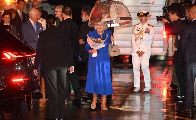 El rey Carlos III y la reina Camila llegan a Sidney Australia 5 - Visita de los Reyes de Inglaterra a Australia