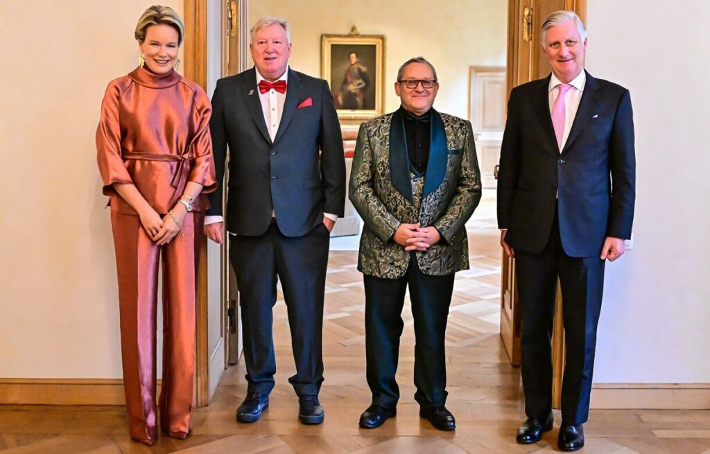 El rey Felipe de Belgica entrega el premio de literatura holandesa a Tom Lanoye 3 1024x655 - El rey Felipe de Bélgica entrega el premio de literatura holandesa a Tom Lanoye