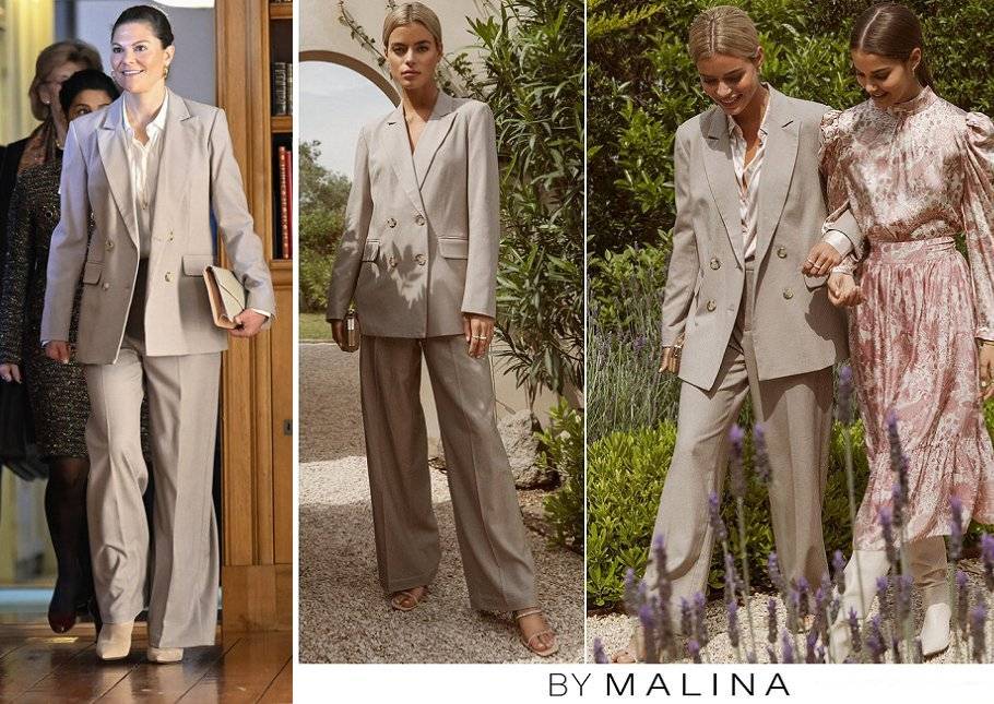 Por Malina Sandy Blazer y pantalones Eira