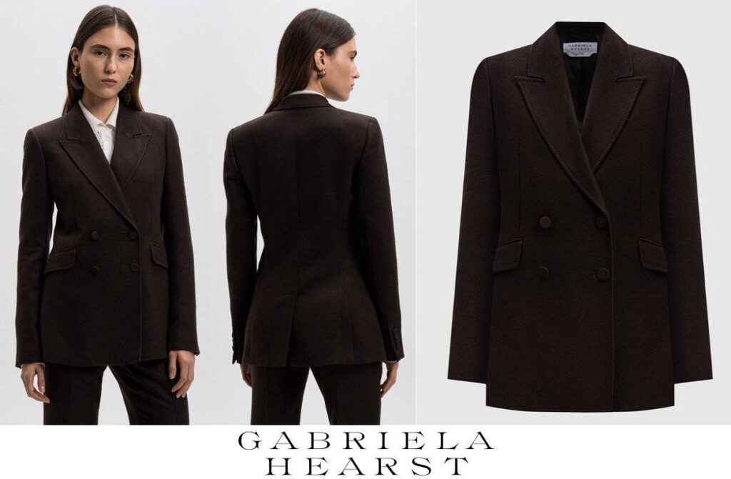 GABRIELA HEARST Chaqueta cruzada Stephanie