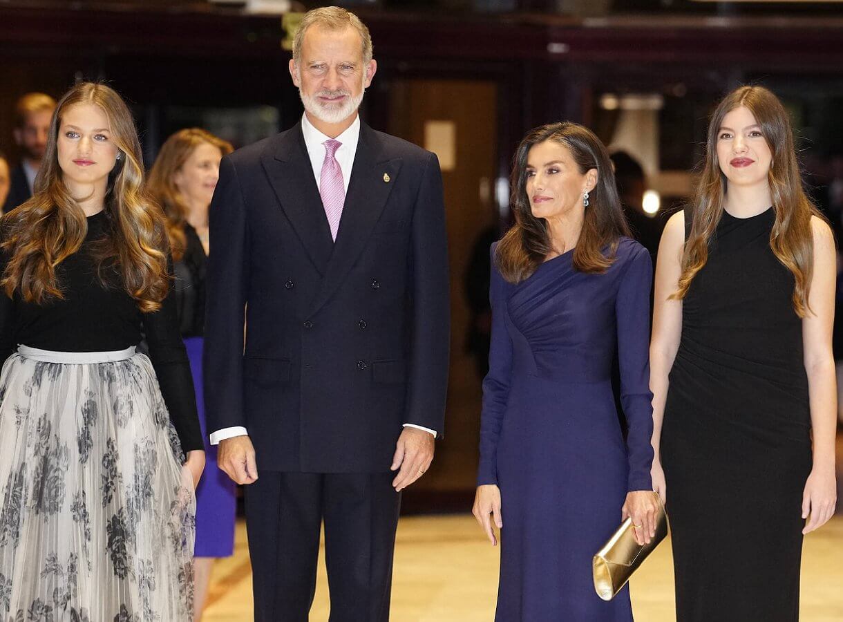 La Familia Real Española acude al Concierto de los Premios Princesa de Asturias 2024