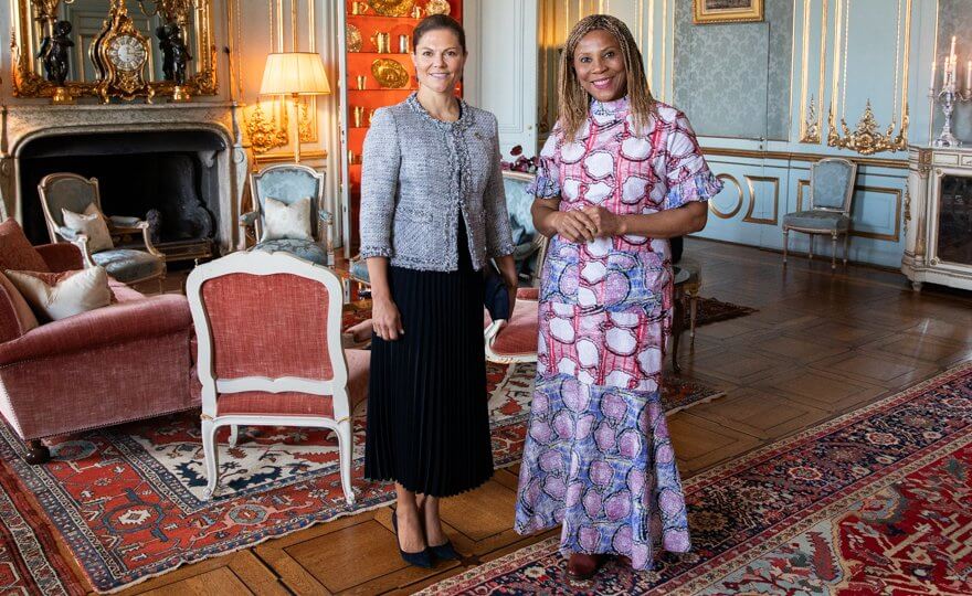 La Princesa Heredera Victoria recibe a Ahunna Eziakonwa, Directora Regional del PNUD