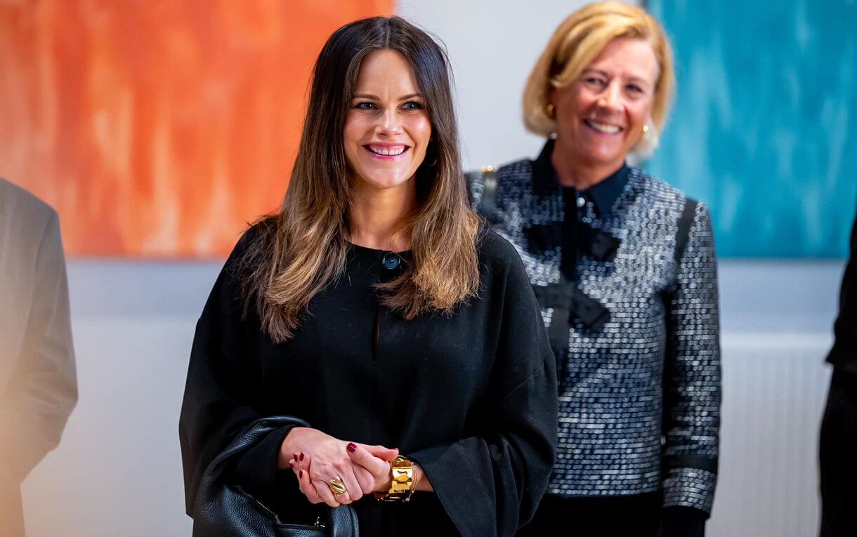 La Princesa Sofía visita la escuela primaria Viktor Rydberg en Nacka