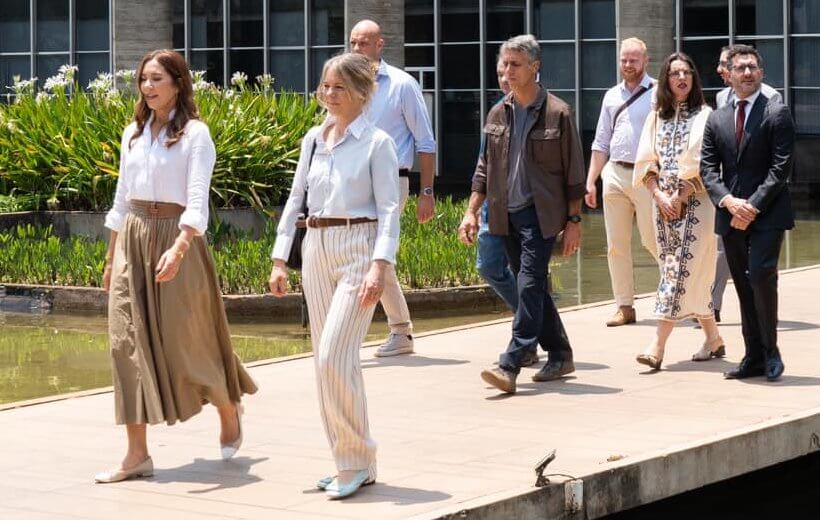 La Reina Maria de Dinamarca Visita el Jardin Botanico de Brasilia y Concluye su Visita Oficial a Brasil 07 - La Reina María de Dinamarca Visita el Jardín Botánico de Brasilia y Concluye su Visita Oficial a Brasil