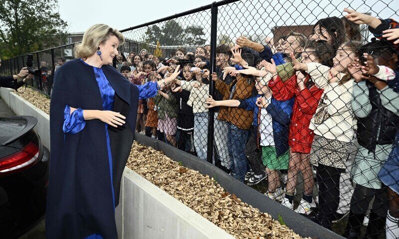 La Reina Matilde visita dos proyectos apoyados por su Fondo 1 - La Reina Matilde de Bélgica visita dos proyectos apoyados por su Fondo