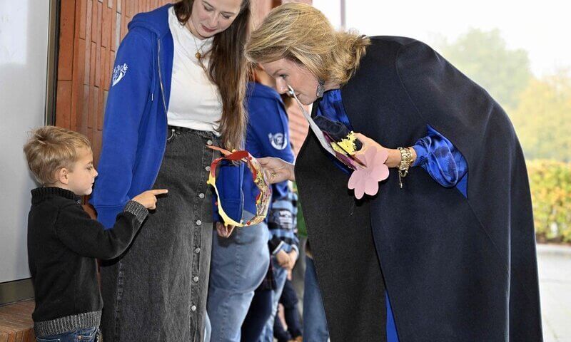 La Reina Matilde visita dos proyectos apoyados por su Fondo 2 - La Reina Matilde de Bélgica visita dos proyectos apoyados por su Fondo