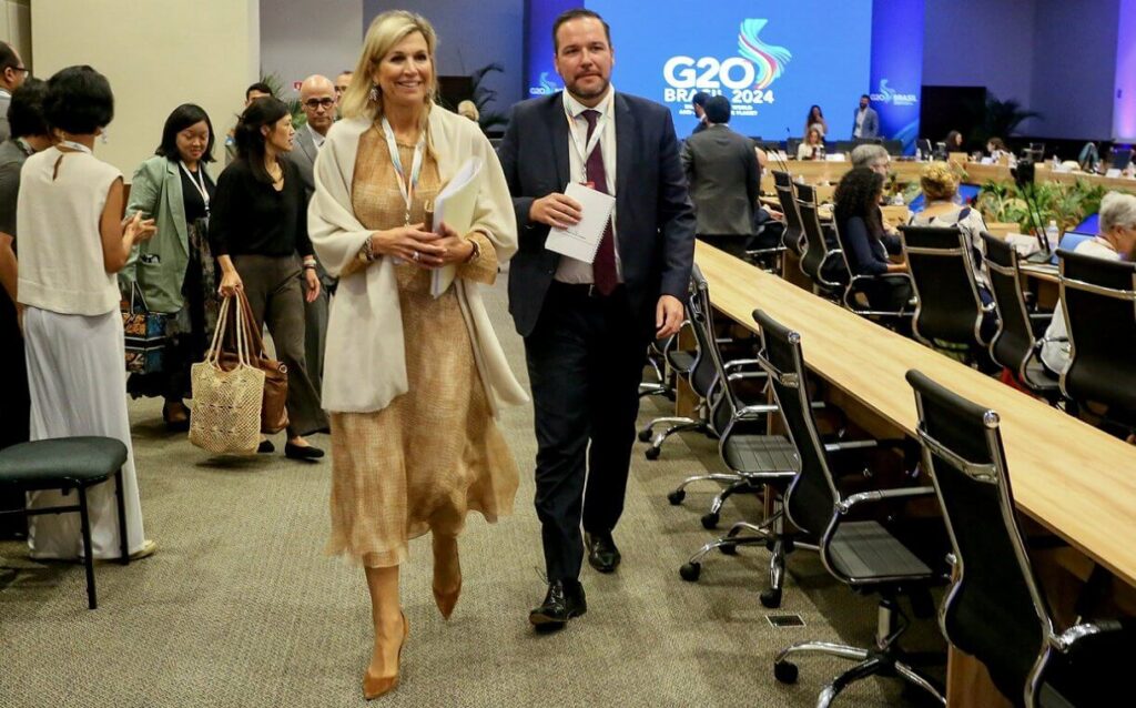 La Reina Maxima participa en el foro del G20 4 1024x638 - La Reina Máxima participa en el foro del G20 sobre inclusión financiera en Río de Janeiro