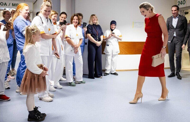 La Reina Maxima visita el grupo hospitalario Noordwest en Alkmaar 2 - La Reina Máxima visita el Noordwest Hospital Group en Alkmaar