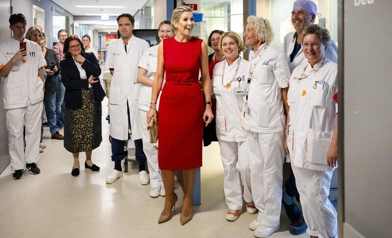 La Reina Maxima visita el grupo hospitalario Noordwest en Alkmaar 4 - La Reina Máxima visita el Noordwest Hospital Group en Alkmaar