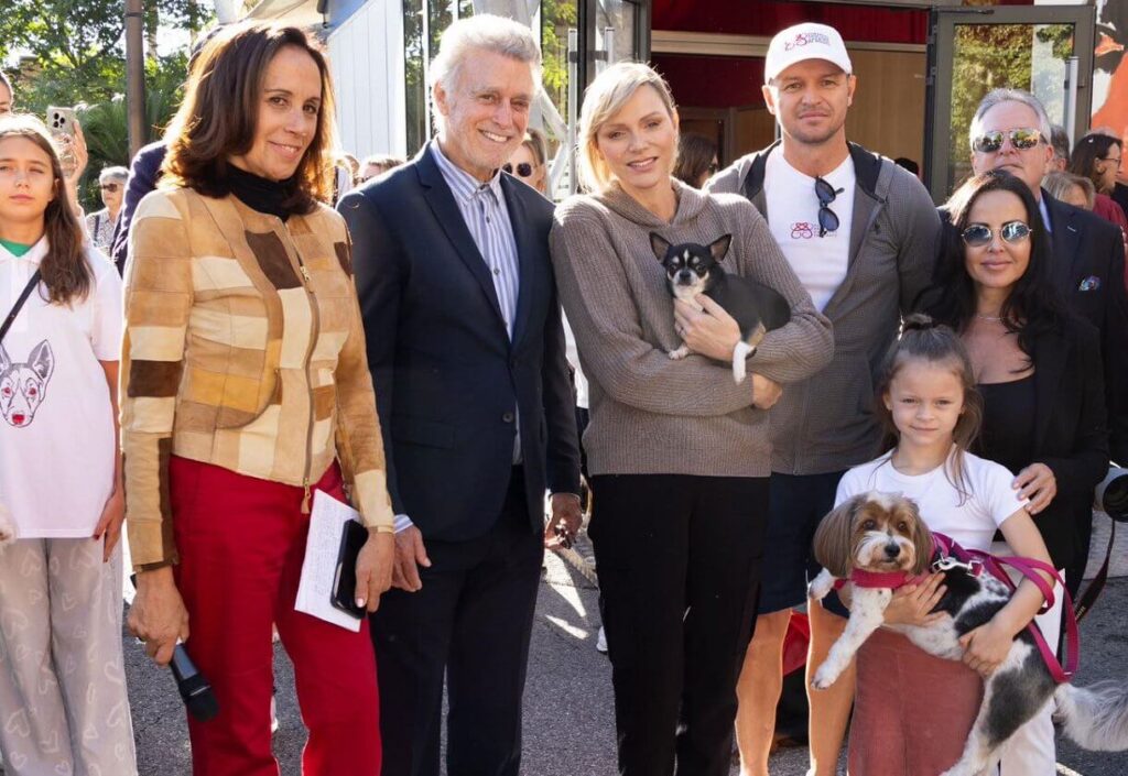 La princesa Charlene 3 1024x705 - La Princesa Charlene participa en la 'Rokethon Race 2024' promoviendo la adopción y protección animal