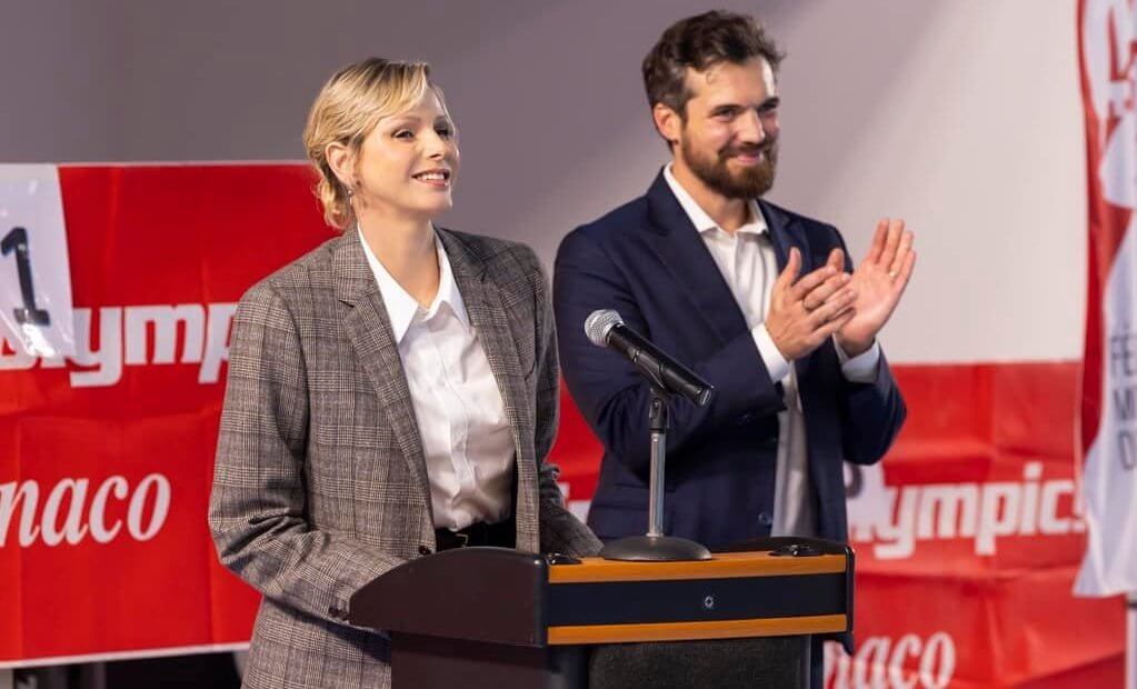 La princesa Charlene asiste a la inauguracion del Torneo Europeo de Natacion 2 - La Princesa Charlene impulsa la inclusión deportiva en el Torneo Europeo de Natación