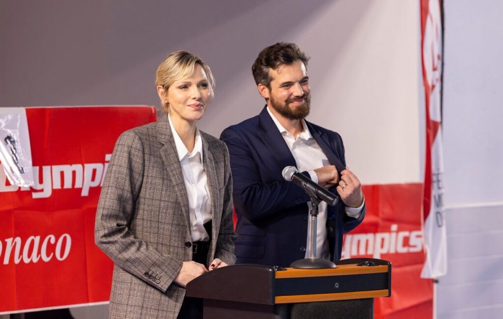 La princesa Charlene asiste a la inauguracion del Torneo Europeo de Natacion 3 1024x650 - La Princesa Charlene impulsa la inclusión deportiva en el Torneo Europeo de Natación