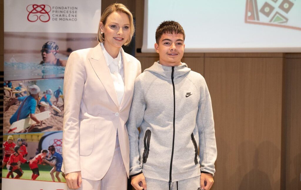 La princesa Charlene visita el College Charles III en Monaco 2 1024x646 - Un concurso que une deporte y creatividad