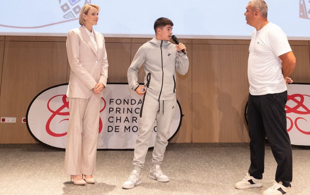 La princesa Charlene visita el College Charles III en Monaco 3 1024x646 - Un concurso que une deporte y creatividad