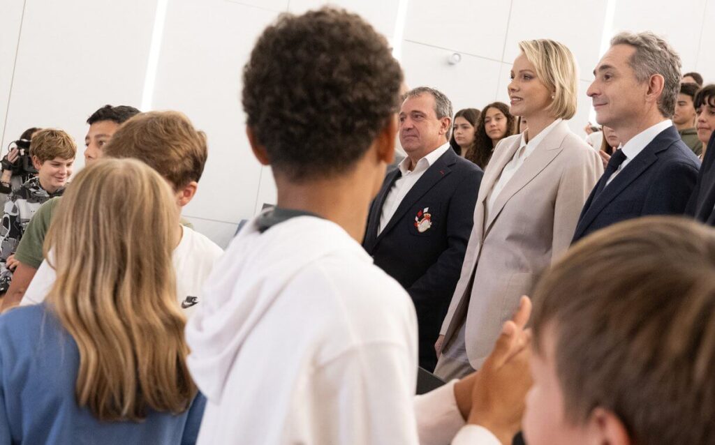 La princesa Charlene visita el College Charles III en Monaco 5 1024x638 - Un concurso que une deporte y creatividad