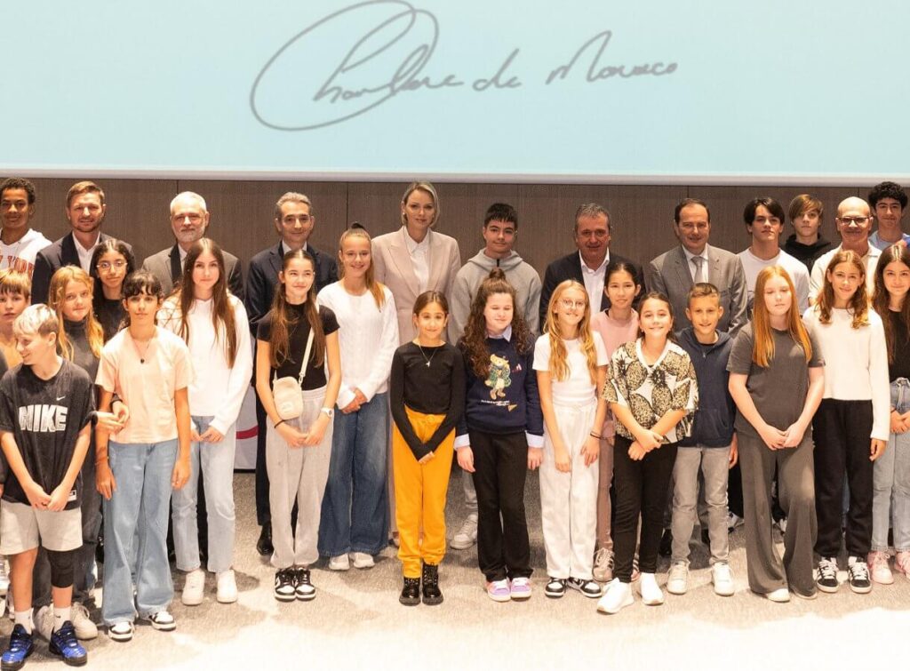 La princesa Charlene visita el College Charles III en Monaco 7 1024x755 - Un concurso que une deporte y creatividad