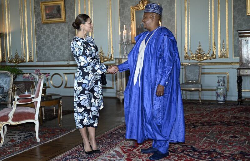 La princesa heredera Victoria recibe al vicepresidente de Nigeria Kashim Shettima 2 - La Princesa Heredera Victoria recibe al vicepresidente de Nigeria, Kashim Shettima