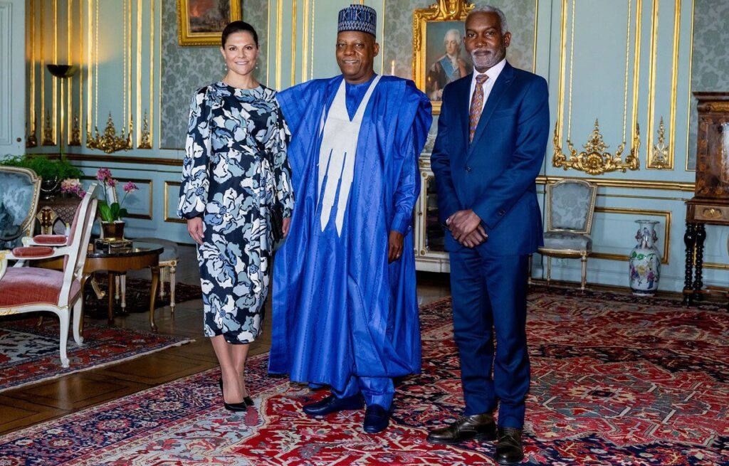 La princesa heredera Victoria recibe al vicepresidente de Nigeria Kashim Shettima 6 1024x655 - La Princesa Heredera Victoria recibe al vicepresidente de Nigeria, Kashim Shettima