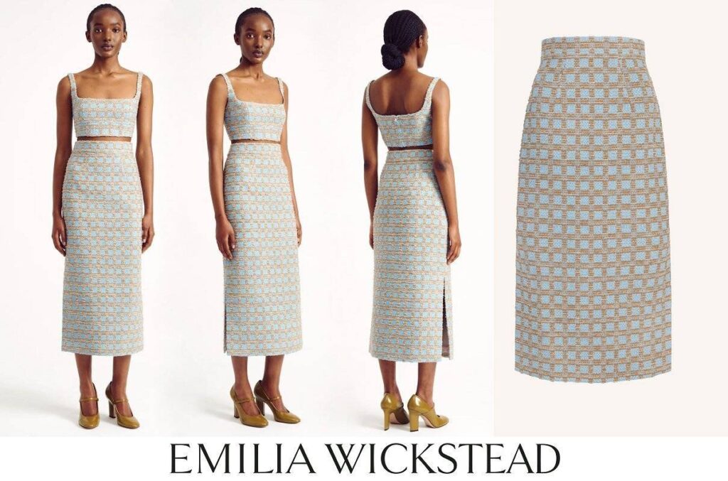 Falda Ariceli de Emilia Wickstead