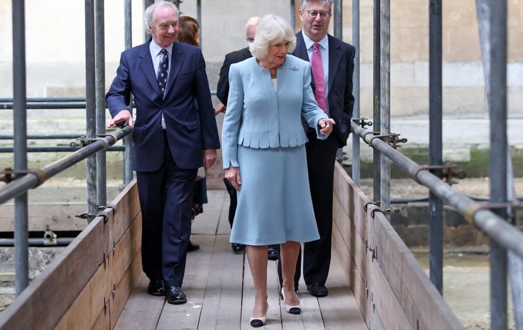 La reina Camilla visita el proyecto de la Sacristia de la Abadia de Westminster 3 1024x646 - La Reina Camilla visita el proyecto de la Sacristía de la Abadía de Westminster