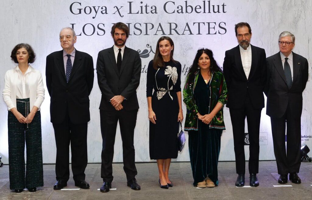 La reina Letizia inaugura la exposicion Goya x Lita Cabellut 4 1024x655 - La Reina Letizia inaugura la exposición Goya x Lita Cabellut en Madrid