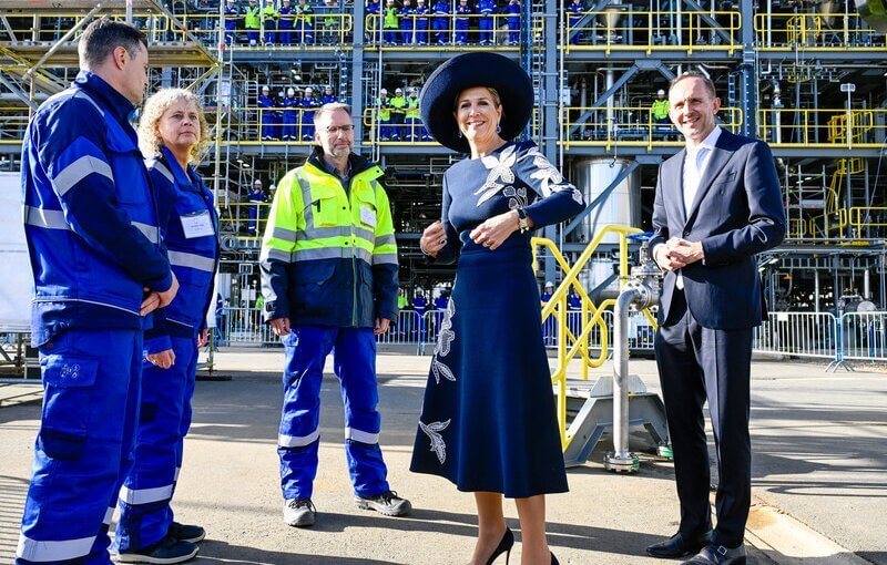 La reina Maxima inaugura oficialmente una nueva fabrica de Avantium en Delfzijl 10 - La Reina Máxima inaugura oficialmente la nueva fábrica de Avantium en Delfzijl