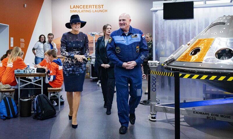 La Reina Máxima inaugura la edición 25ª del programa educativo Vakkanjers en la Space Expo