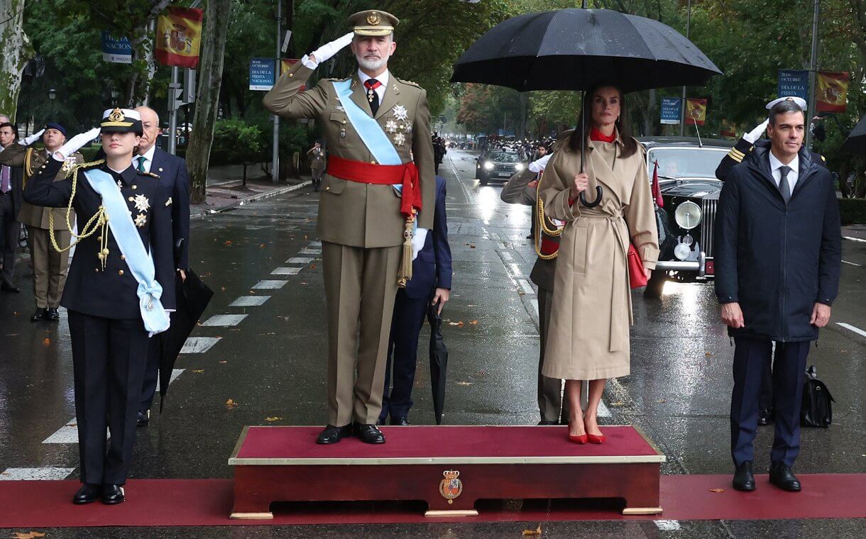 Los Reyes de España asisten a las celebraciones del 12 de Octubre