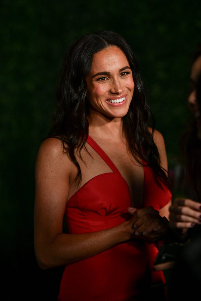 LOS ANGELES, CALIFORNIA – OCTOBER 05: (L-R) Kelly Zajfen and Meghan, Duchess of Sussex attend the Children’s Hospital Los Angeles Gala 2024 at JW Marriott LA Live on October 05, 2024 in Los Angeles, California. (Photo by Matt Winkelmeyer/Getty Images for Children’s Hospital Los Angeles)







LOS ANGELES, CALIFORNIA – OCTOBER 05: Meghan, Duchess of Sussex attends the 2024 Children’s Hospital Los Angeles (CHLA) Gala at L.A. Live Event Deck Top Floor Of The West Lot on October 05, 2024 in Los Angeles, California. (Photo by Tommaso Boddi/Getty Images)



Meghan, Duchess of Sussex at the 2024 CHLA Gala held at the L.A. Live Event Deck on October 5, 2024 in Los Angeles, California. (Photo by Alberto Rodriguez/Variety via Getty Images)