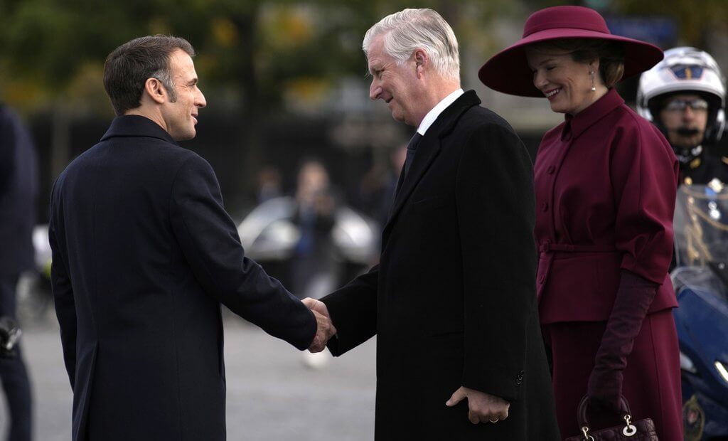 Primer día de la visita de Estado del rey Felipe y la reina Matilde de Bélgica a Francia