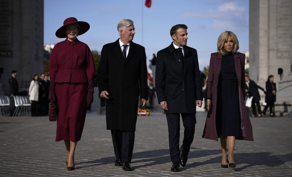 Primer dia de la visita de Estado del rey Felipe y la reina Matilde de Belgica a Francia 2 - Primer día de la visita de Estado del rey Felipe y la reina Matilde de Bélgica a Francia