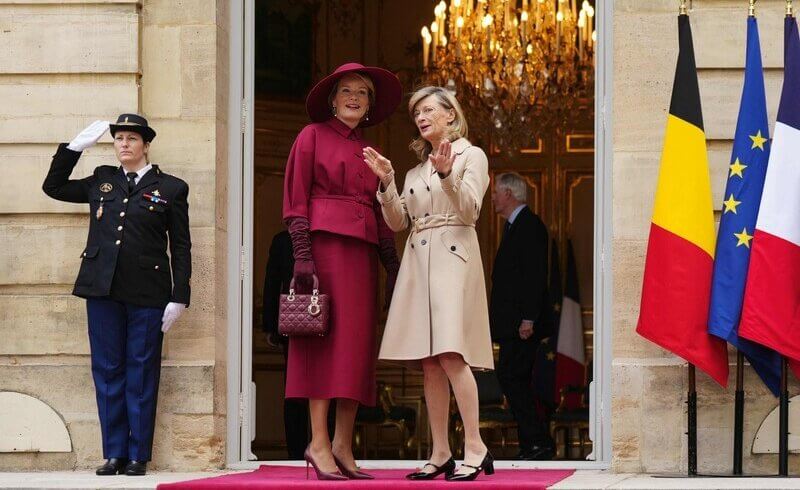 Primer dia de la visita de Estado del rey Felipe y la reina Matilde de Belgica a Francia 7 - Primer día de la visita de Estado del rey Felipe y la reina Matilde de Bélgica a Francia