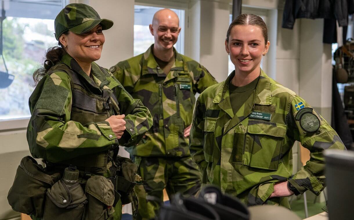 Se publican fotografías de la Princesa Heredera Victoria durante el entrenamiento militar